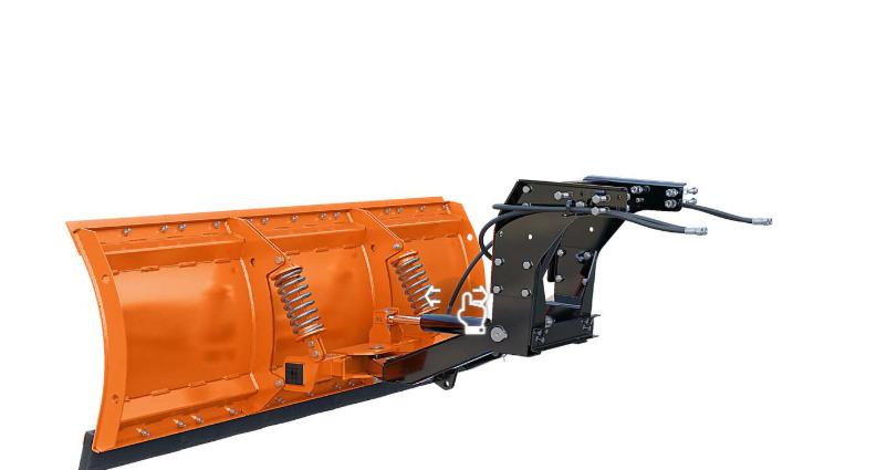 Отвал коммунальный EURO гидроповоротный на МТЗ 82.1