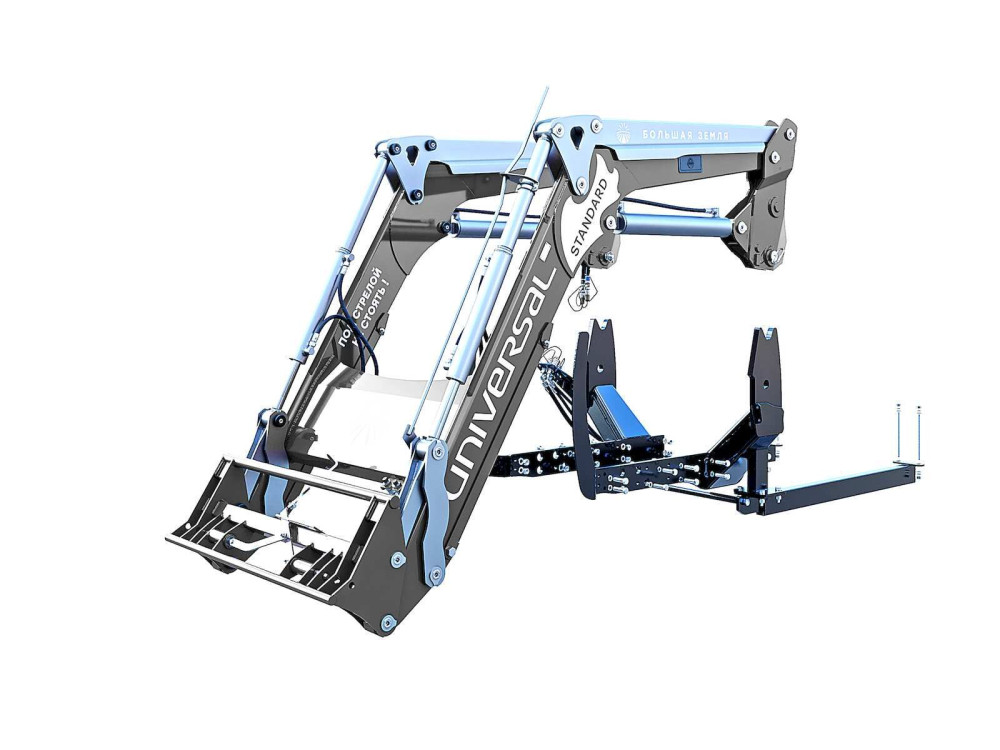 Навесной погрузчик Универсал STANDARD 1,35 т. Высота до оси вращения: 3,85м