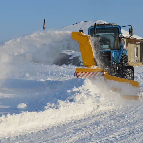 Снегоочиститель фрезерно-роторный ДЭМ 124