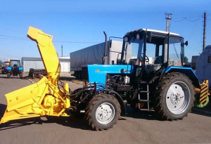 Снегоочиститель фрезерно-роторный ДЭМ 124