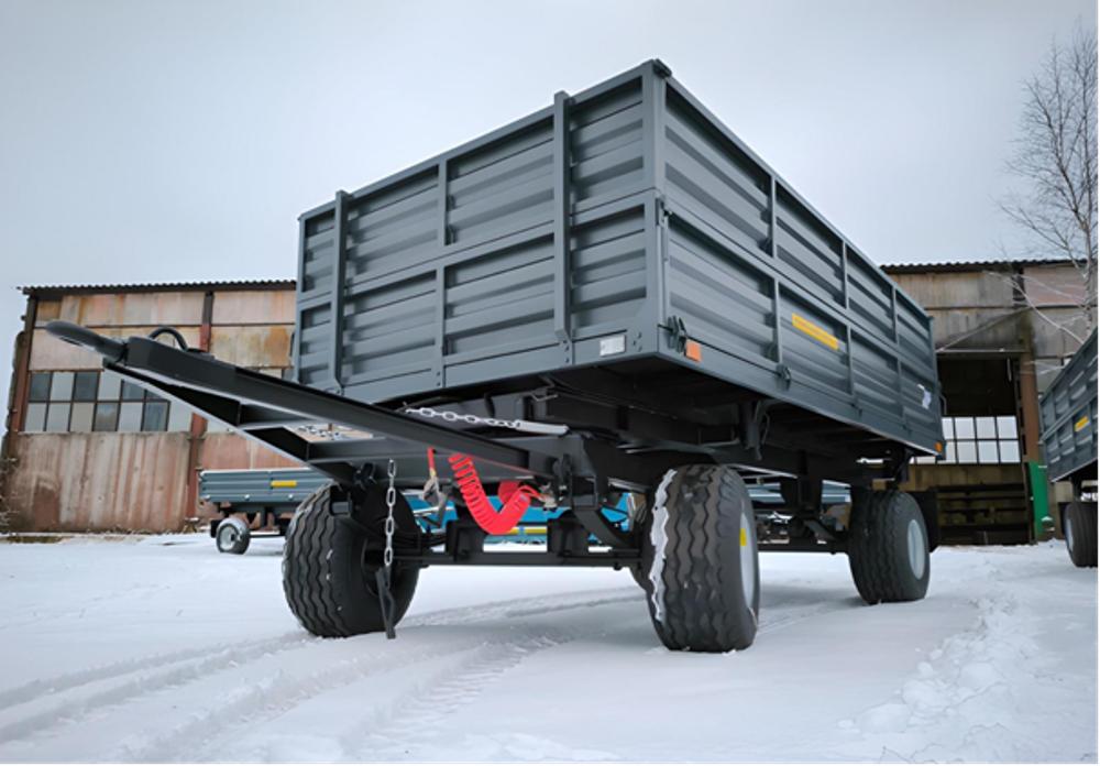 2ПТС-8 (прицеп самосвальный на три стороны, гп 8 тонн)