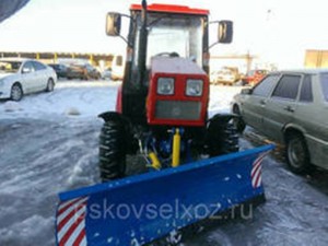 Отвал коммунальный гидроповоротный для трактора Беларус МТЗ-320.4