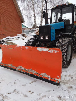 Отвал двухсторонний гидроповоротный на Беларус МТЗ-1221.2