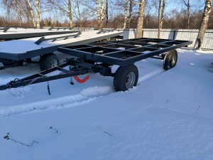 Шасси для тракторного прицепа 2ПТС 4, 5, 6, 7, 8 метра (без ПСТ и с ПТС)